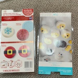 Christmas and Easter Oreo chocolate or soap molds